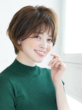 アビエクレール 河内花園(abije claire) 小顔ショート