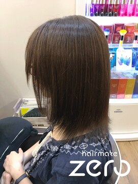 ヘアメイクゼロ 坂戸駅前店(hairmake zero) オージュア マットブラウンカラー