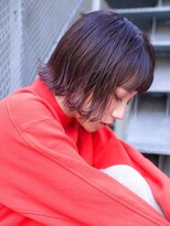 レニーバイエース(LANY by ACE) 【LANY 横浜】外ハネミディ×バイオレットベージュ