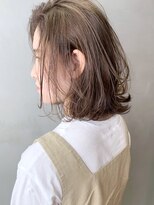 アルバム 銀座(ALBUM GINZA)&nbsp;ミルクティーロブ_アッシュブラウンネオウルフ273242