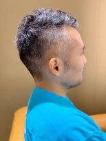 ベック ヘアサロン(BEKKU hair salon) グレーヘアもカッコ良く決まるソフトモヒカン☆