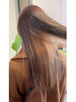 パムス(pams)&nbsp;【pams】インナーカラー×シアーグレージュ