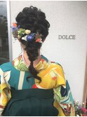 袴×編み下ろし