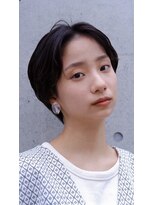 ラウレア(LAULEA)&nbsp;ナチュラル前髪パーマ×ハンサムショート/10代20代30代