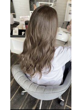 サウンドブイ(sound V) ブリーチなし透明感アッシュグレー