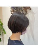 八戸暗髪ショートボブ20代30代40代50代60代