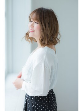 ラエティティア ロコ 刈谷店(Laetitia loco) ミディアムカールで好感度アップ