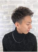 MEN'S HAIR 刈り上げ×アップバング