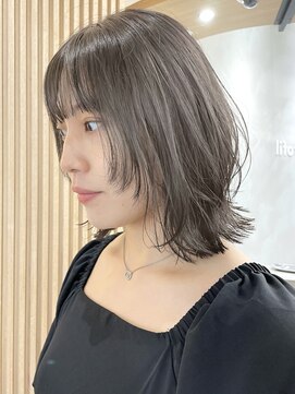 ロンドプロフィール 浦和(Lond profil) ウルフボブ　くびれボブ　顔まわりカット