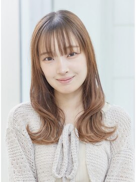 ミチオ ノザワ ヘアサロン ギンザ(Michio Nozawa HAIR SALON Ginza) 池上まさよし/デジタルパーマ/ベージュブラウン/毛先パーマ/韓国