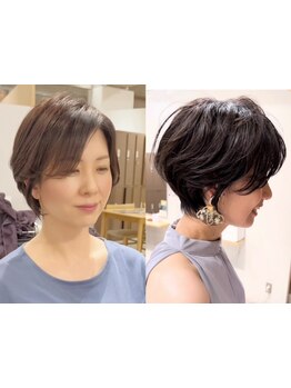 ショートや髪質改善での来店数エリア上位！酸性ストレートや酸熱トリートメント、白髪ぼかしも得意◎