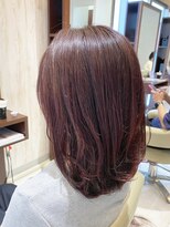 ヘアメイク アリエス 岩切店(HAIR MAKE aries) ほんのりピンクカラー 仙台 岩切アリエス 20代 30代 40代