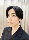 【南船場/心斎橋】センターパート 黒髪