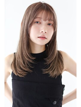 ヘアサロンガリカアオヤマ(hair salon Gallica aoyama) 【坂本拓麻】ケアブリーチカラーで作る色素薄めグレージュカラー