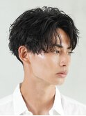 シャドウパーマスパイラルパーマツイストパーマメンズマッシュ栄