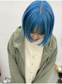 fin, ケアブリーチカラー/ハイトーン/ダブルカラー/パーマ/天神