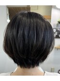 大人ショートボブ