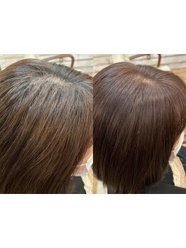 【立体的な3Dカラーが人気◇】明るい色味でよりグレイカラーを楽しめます◎艶感、透明感のあるスタイルに♪