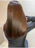 髪質改善＊艶髪ロングアースカラー【Zina北千住ミルディス通り】