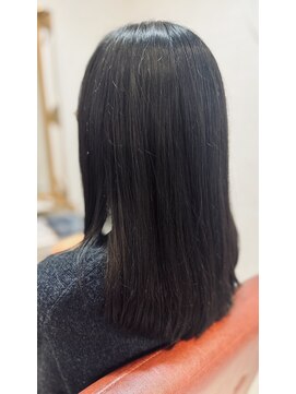 ヘアケア ラウンジ(hair care LaUNGE) 黒髪ストレート　ロング