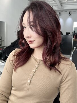 ココ 原宿(KOKO) 大人ガーリー似合わせカットミディアムレイヤーカット