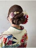 【Lateliercontentasuka】成人式ヘア 卒業式ヘア 袴ヘア振袖ヘア