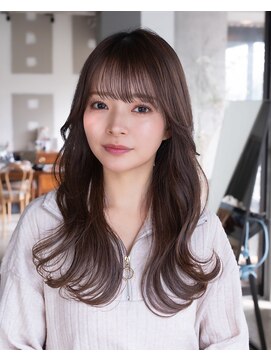 エインアンリー 明治神宮前(AIN.ANLY.) くびれレイヤーカット前髪カット似合わせカット顔周りレイヤー