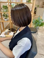 ソラ 京都桂川店(SORA.)&nbsp;大人可愛い20代30代40代50代艶感ミニボブ◎