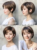 コート 表参道(Cote)&nbsp;ショート/丸顔/面長/前髪あり/前髪なし/20 代/30代/40代