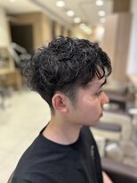 アッシュ 等々力店(Ash) perm風short