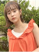 くびれヘア/髪質改善/縮毛矯正/レイヤーカット/韓国/ボブ/原宿