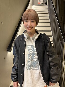 イーチ 吉祥寺(EACH) 【村松美穂】ハイトーンベージュ×マッシュショート