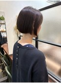 ショートボブ_縮毛矯正