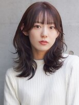 ウィズ 松戸五香店(Wiz)&nbsp;ふんわりレイヤーのくびれミディで小顔魅せ！大人抜け感スタイル