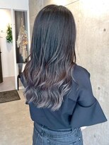 ロッカヘアエジェ(ROCCA hair eje.)&nbsp;暗めカラーラテグレージュウェーブ