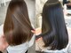 ラファンス 栗林店(LaFENCE)の写真/しっかり伸ばしたい方も、自然なストレートが好きな方もLaFENCEの髪質改善ストレートで美しく健康的な髪に