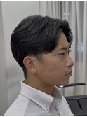 学生/就活ヘア/センターパート/毛流れ/池袋メンズカット
