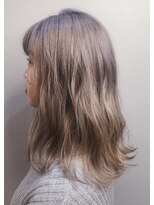 ユアーズ ヘア 恵比寿本店(youres hair)&nbsp;ロブ×ヌーディーベージュ◎