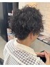 【男性限定】　メンズカット＋ツイストスパイラルパーマ＋トリートメント