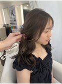透明感オリーブカラー