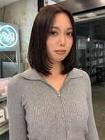 ノエロク 岐阜(noe rok)&nbsp;ミディアムレイヤー/韓国/ボブ/髪質改善/縮毛矯正/岐阜s53