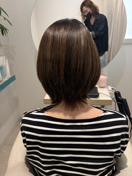ビーエフサロン(BxF SALON) ショートスタイルでも美髪ストレートコース