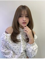 ゲーム 梅田(GAME)&nbsp;ハッシュカット/ミルクティーベージュ/ケアブリーチ