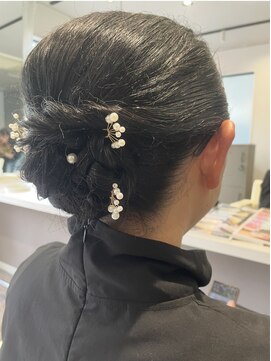 リンク(LiNK) シンプルお呼ばれヘアセット