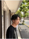 リバースセンターパート/ニュアンスパーマ/ダウンバング/錦糸町
