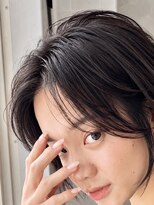 ロアヘアーコーディネート 京都駅前店(LoRE hair coordinate)&nbsp;艶感ダークのウェットショート｜艶仕上げ