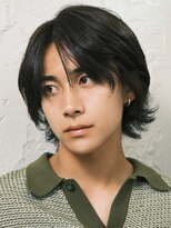 アンサー 原宿(ANSWER)&nbsp;原宿センターパートニュアンスパーマフェザーパーマセンター分け