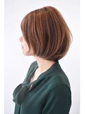 ベージュカラー大人かわいいグラマラスボブリー【HANABUSA藤江】