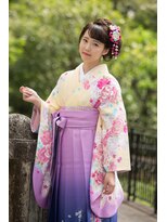 新宿小田急ハルク！卒業式パック(袴着付+セット+メイク)