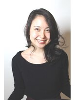 アビリティ ヘアー(ability hair)&nbsp;蒲田　耳かけアシメからの～大人力ｕｐ！ラフウエーブスタイル